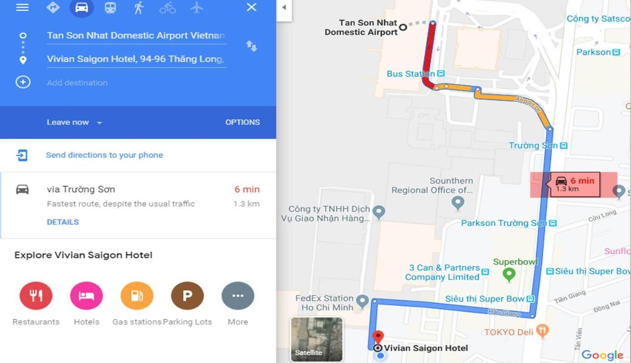 Vivian Saigon Hotel Ho Chi Minh City Bagian luar foto